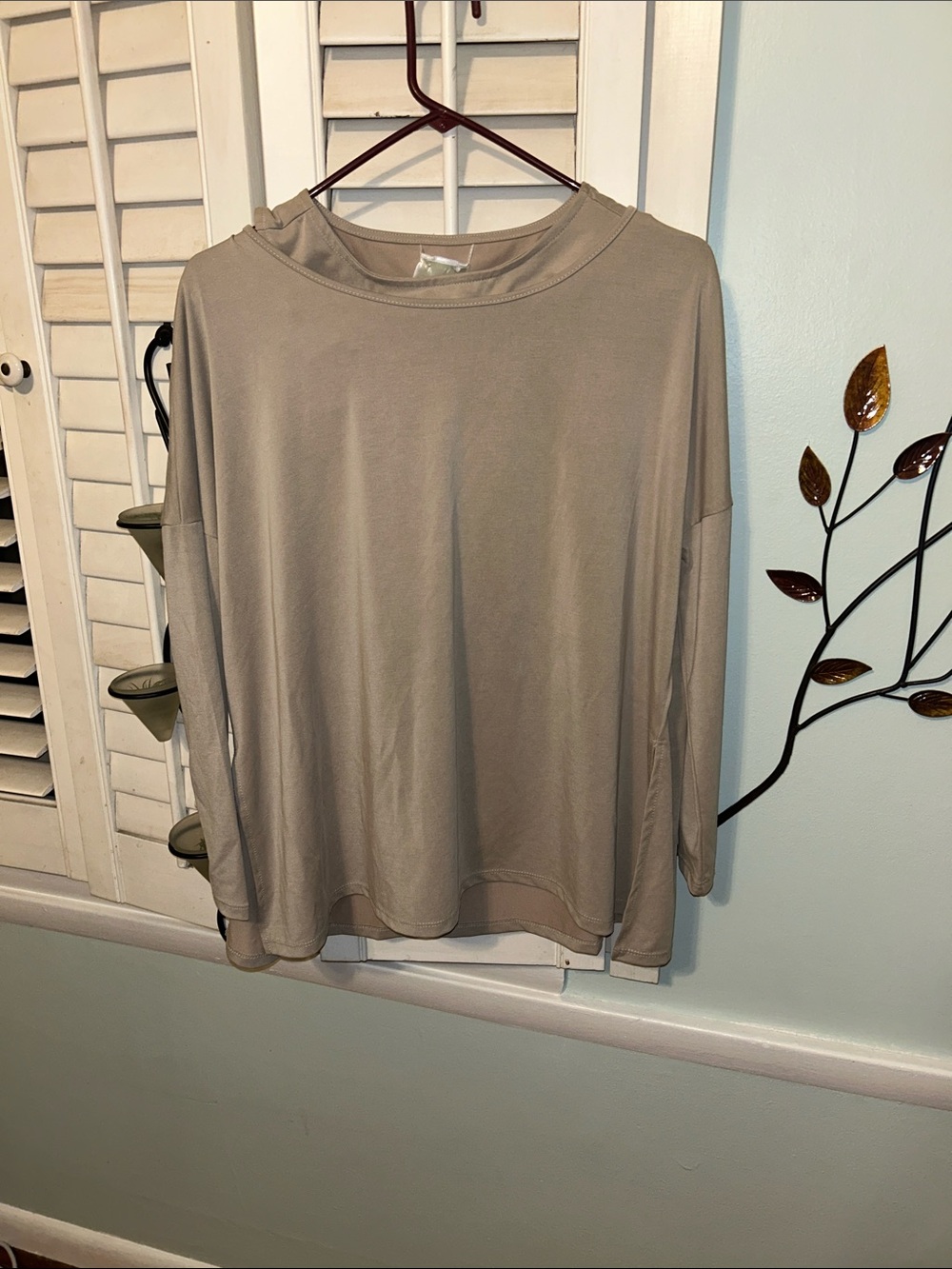 Wayne layers two piece top